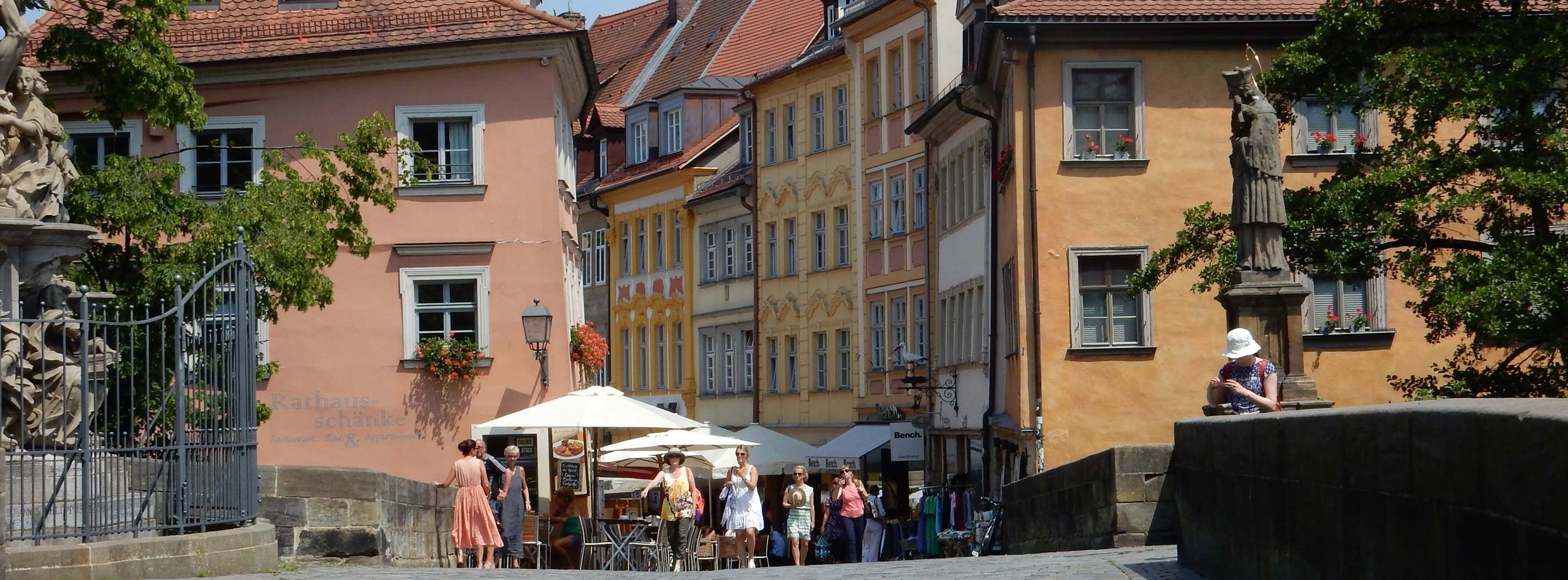 Stadtführung rundum das Rathaus und Brücke Bamberg